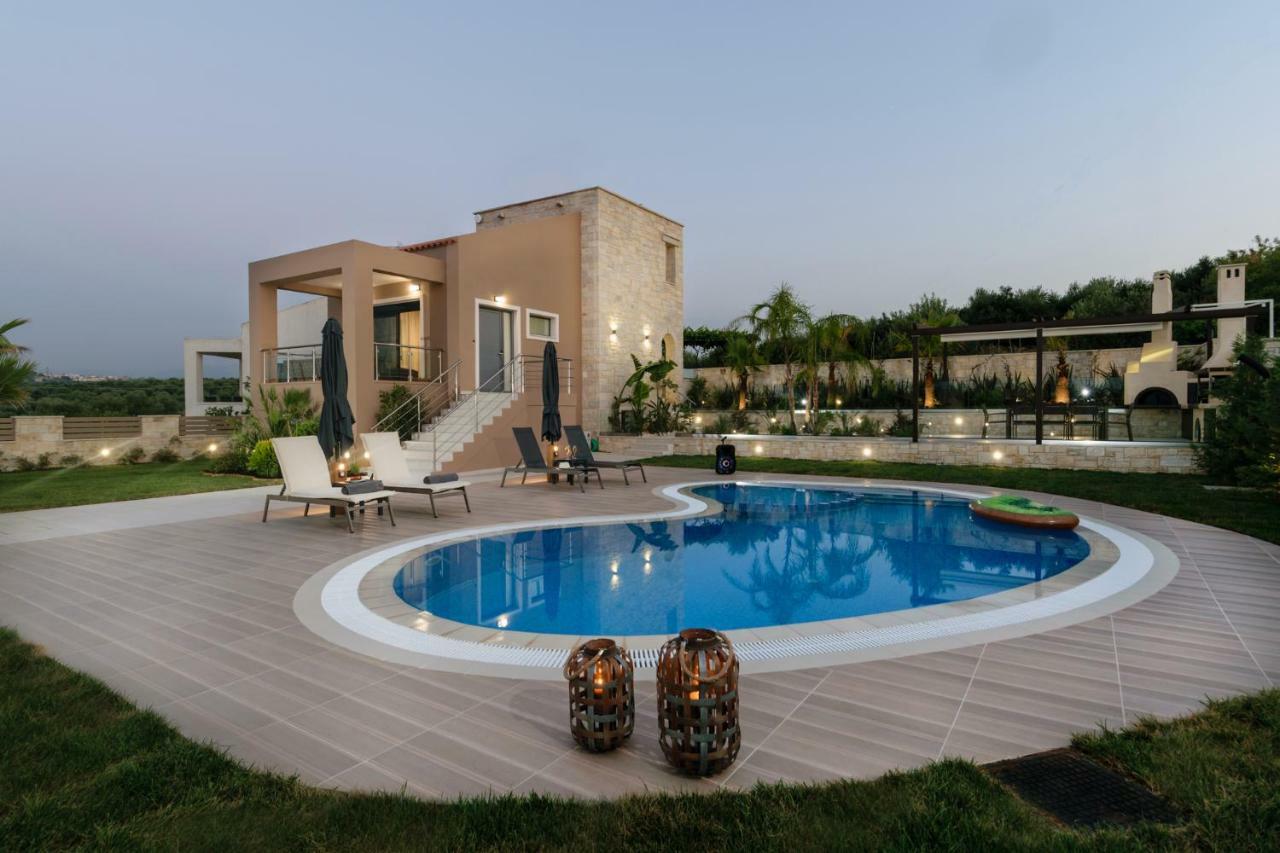 Villa Thalia Stalos Bagian luar foto