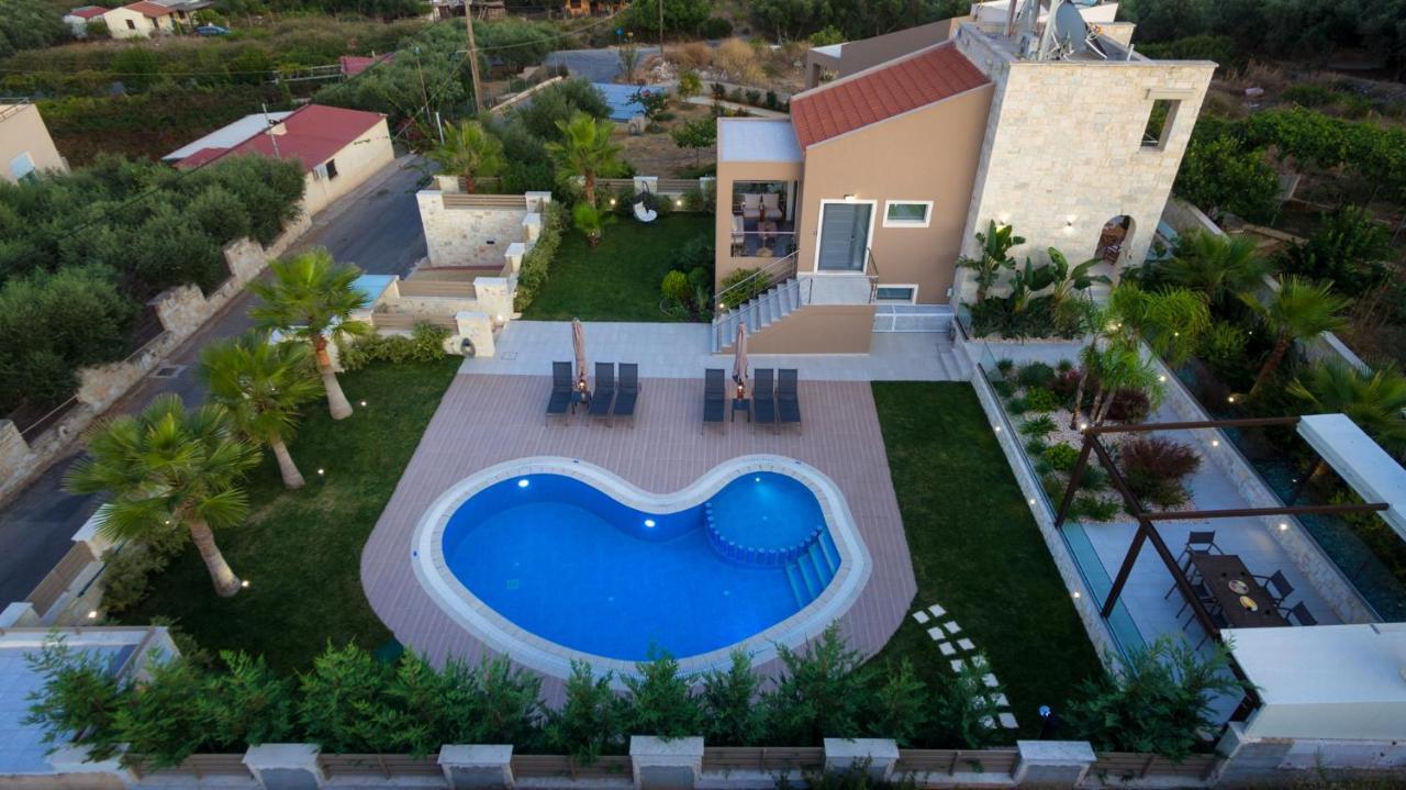 Villa Thalia Stalos Bagian luar foto